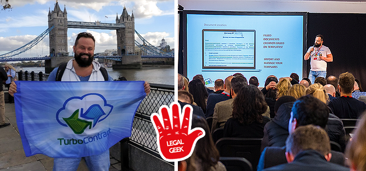 ТурбоКонтракт выступил на крупнейшей LegalTech конференции в Лондоне!